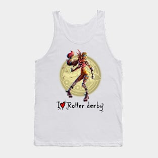 I Love Roller Derby Tank Top